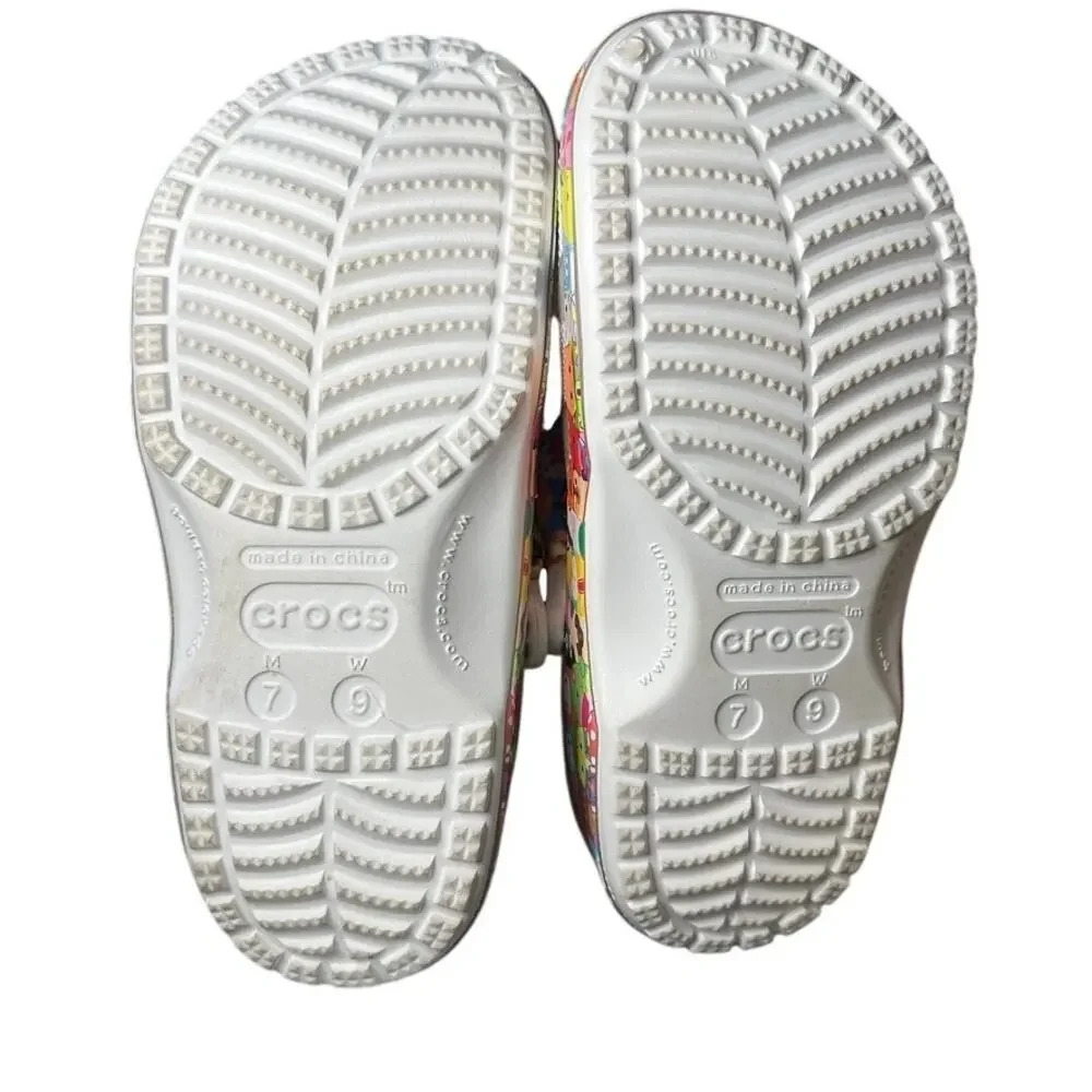Crocs x Squishmallows Classic Clog Unisex White Multicolor W9 M7 NWOT - Picture 5 of 5